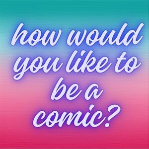 New Logo As A Comic or Cartoon Character